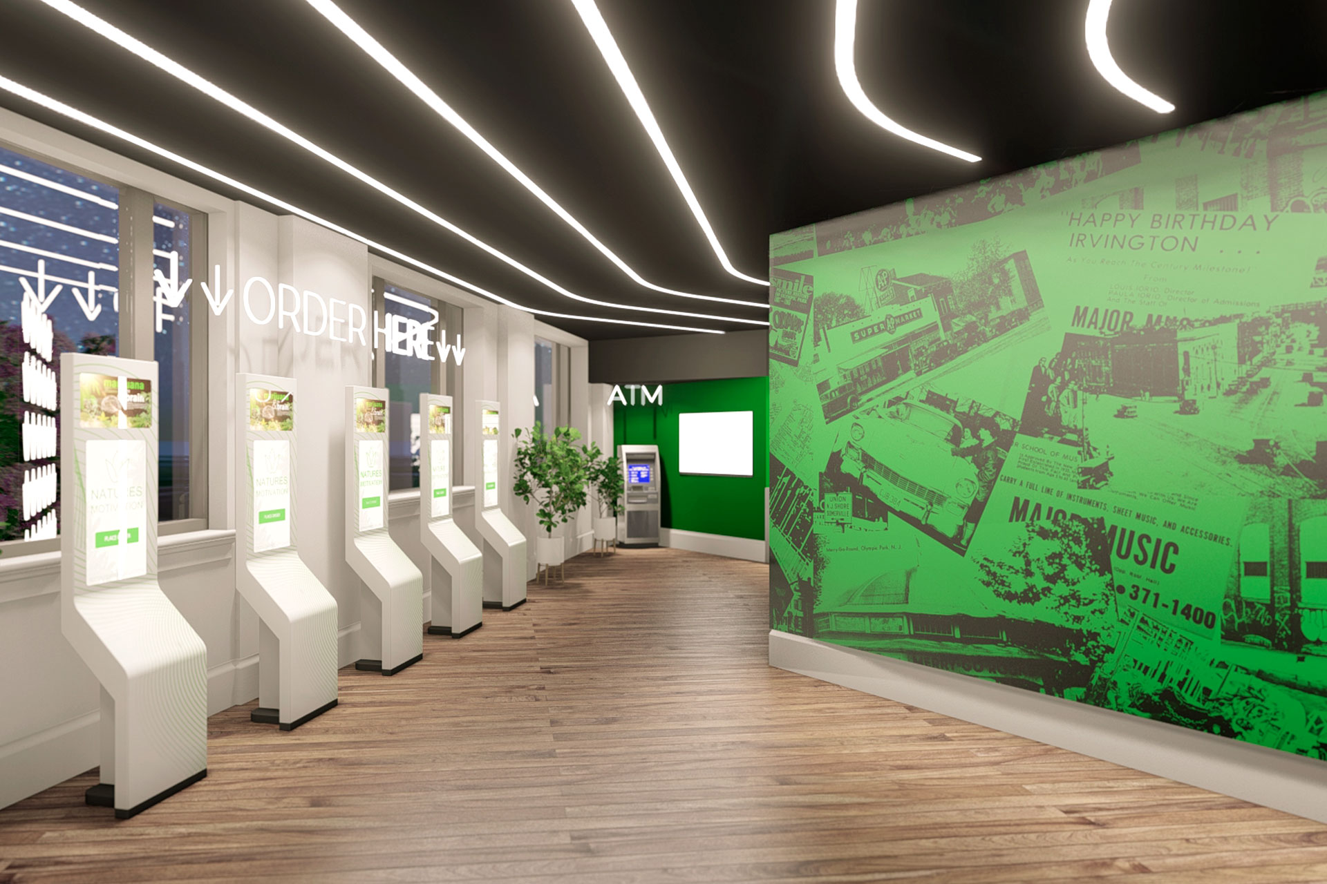 Transforming Retail Spaces: Tirso Lighting's Custom Solutions for Nature's Motivation Dispensary