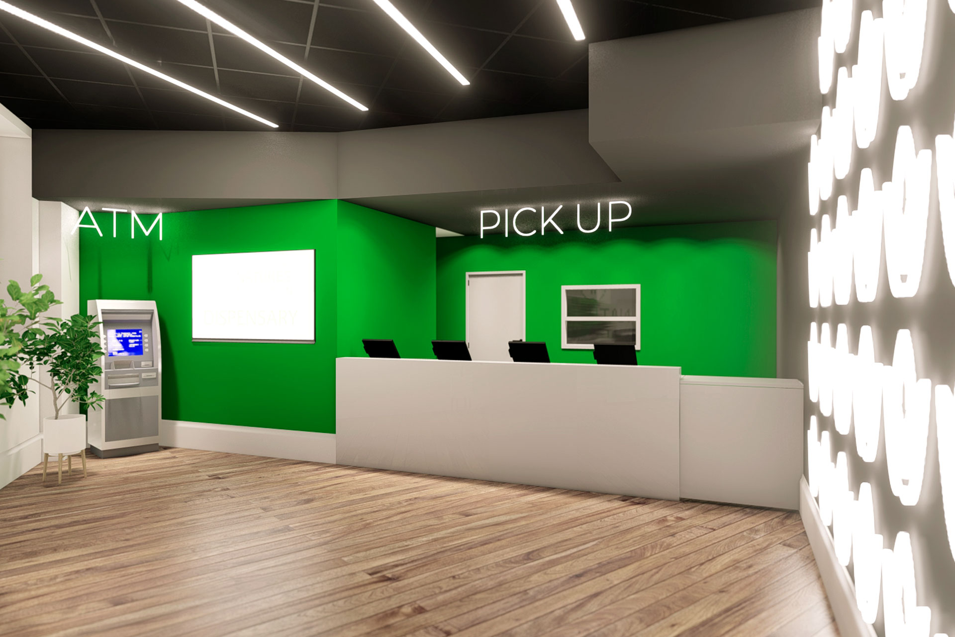 Transforming Retail Spaces: Tirso Lighting's Custom Solutions for Nature's Motivation Dispensary